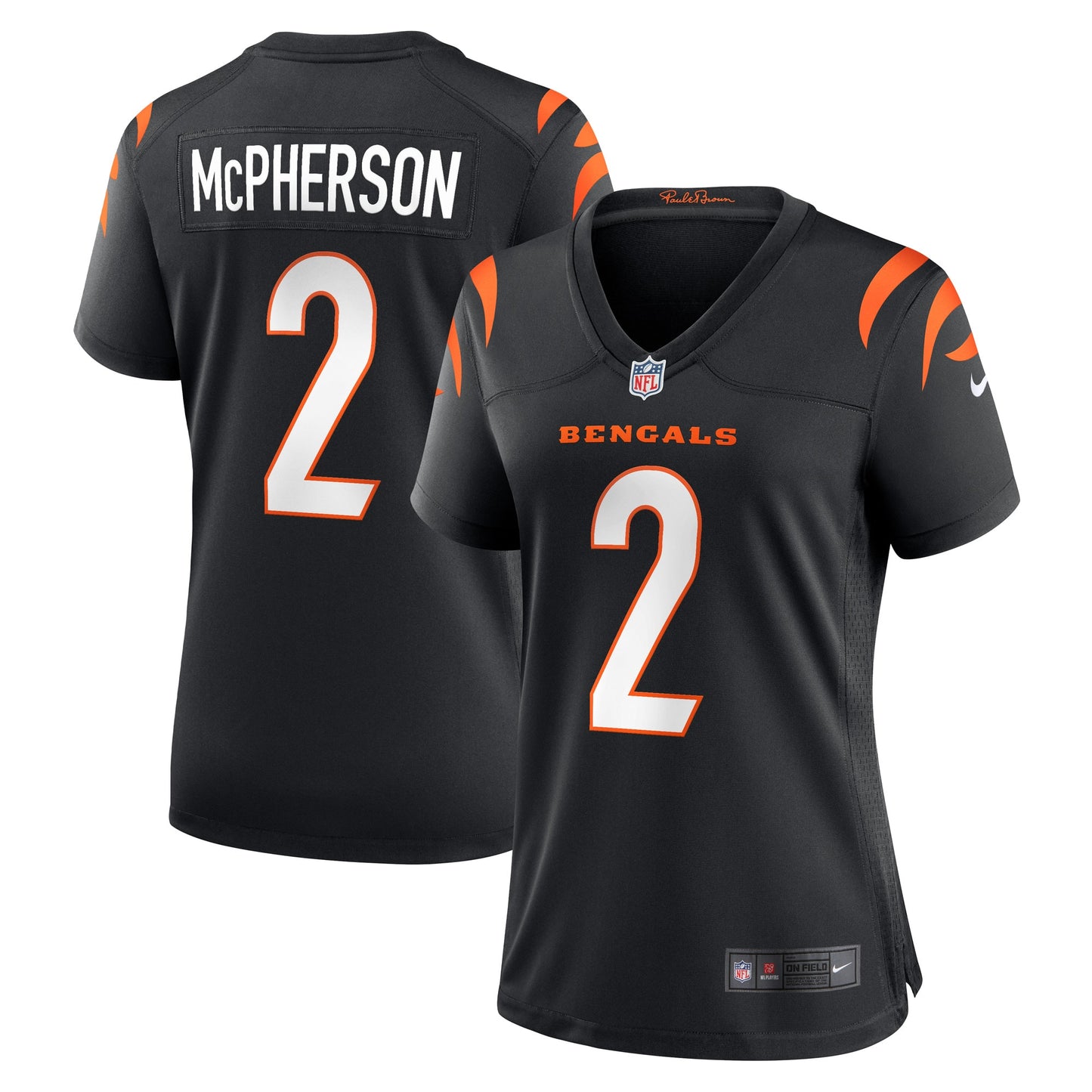 Evan McPherson Cincinnati Bengals Nike Women's Game Jersey - Black